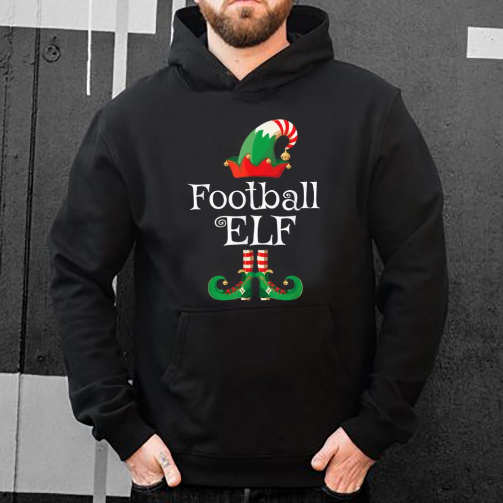 Nice Football Elf Gift Funny Xmas Matching Elf Christmas shirt