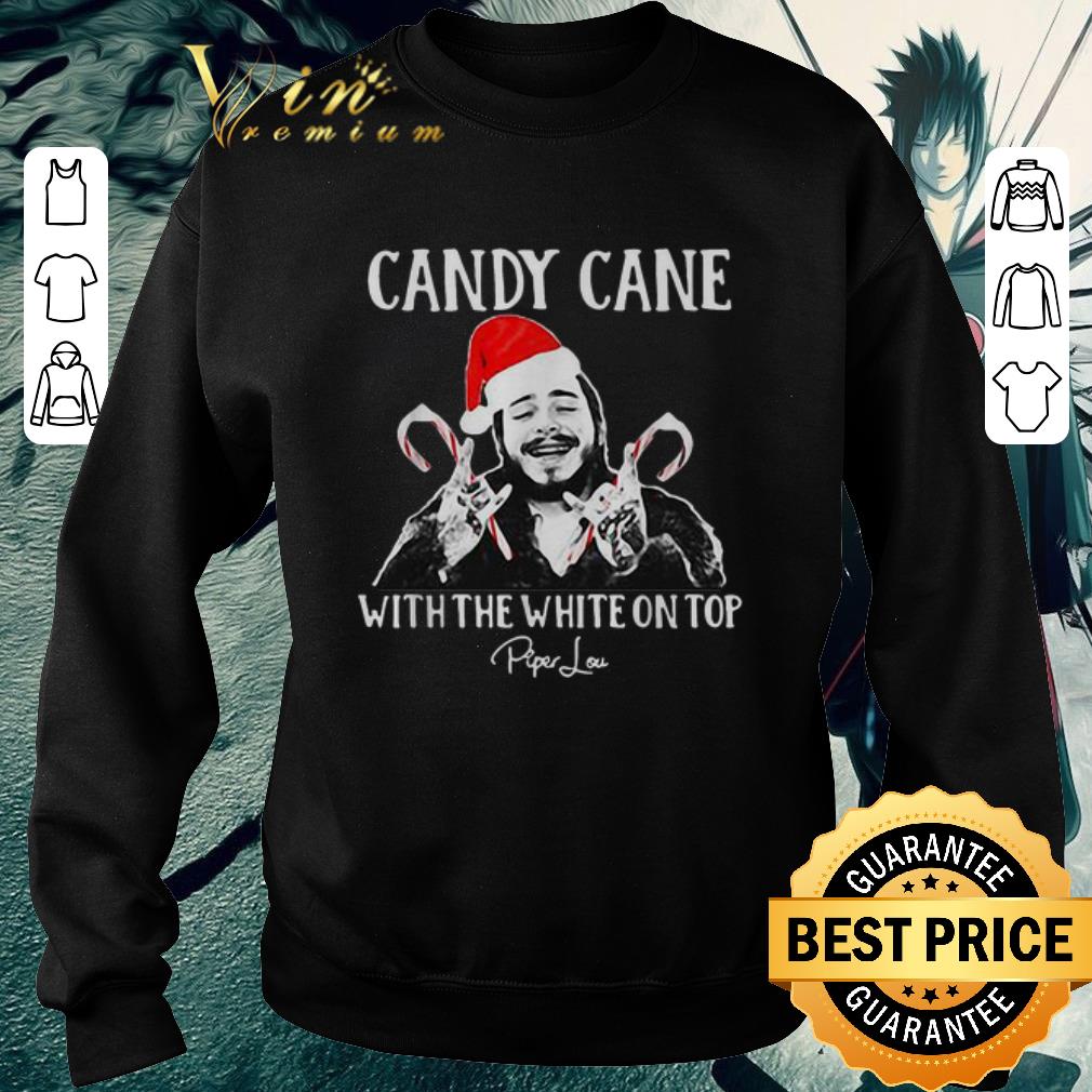 Nice Post Malone Candy Cane with the white on top Christmas shirt 5 Nice Post Malone Candy Cane with the white on top Christmas shirt