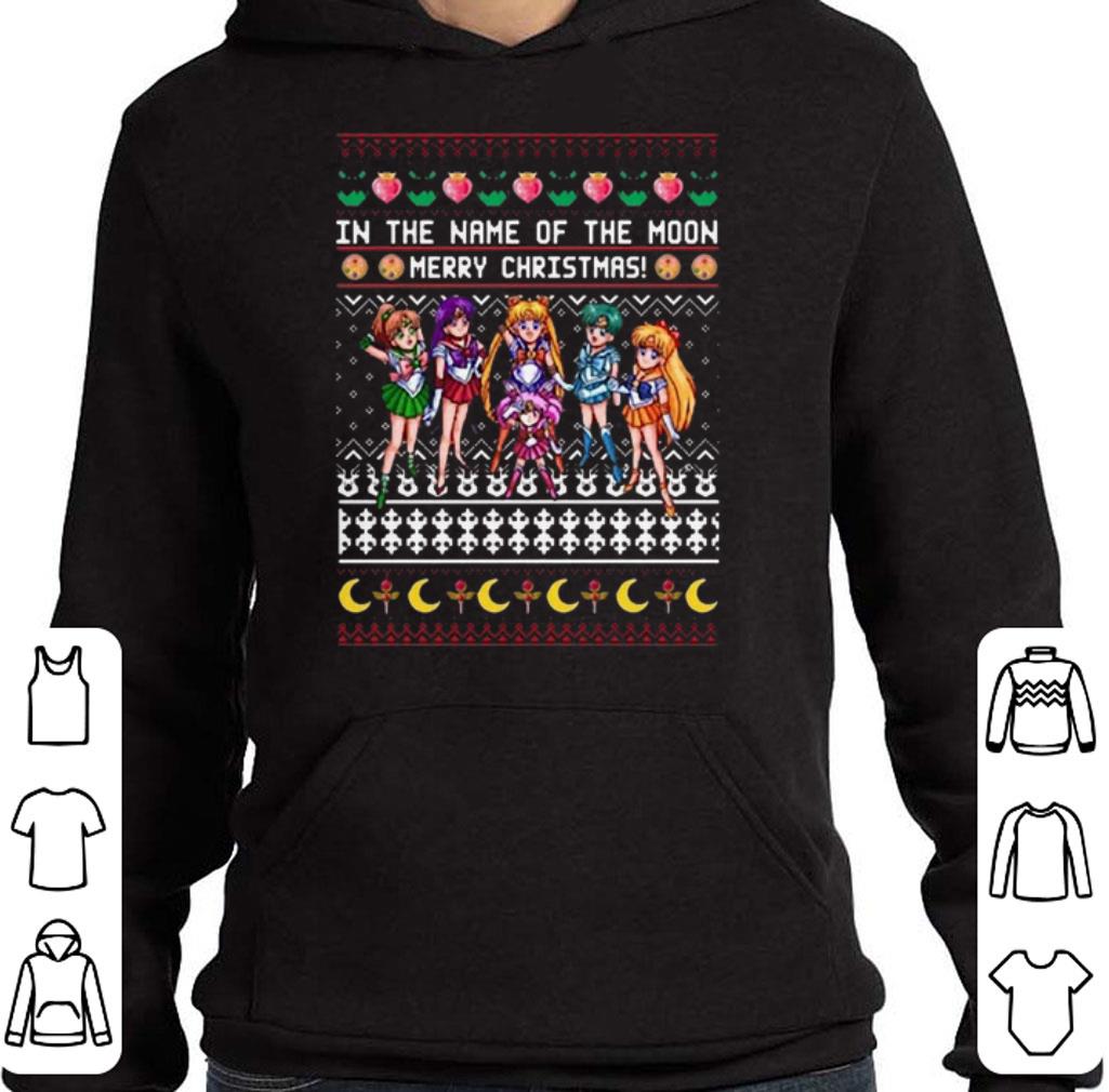 Nice Sailor Moon In The Name Of The Moon Merry Christmas shirt 5 Nice Sailor Moon In The Name Of The Moon Merry Christmas shirt