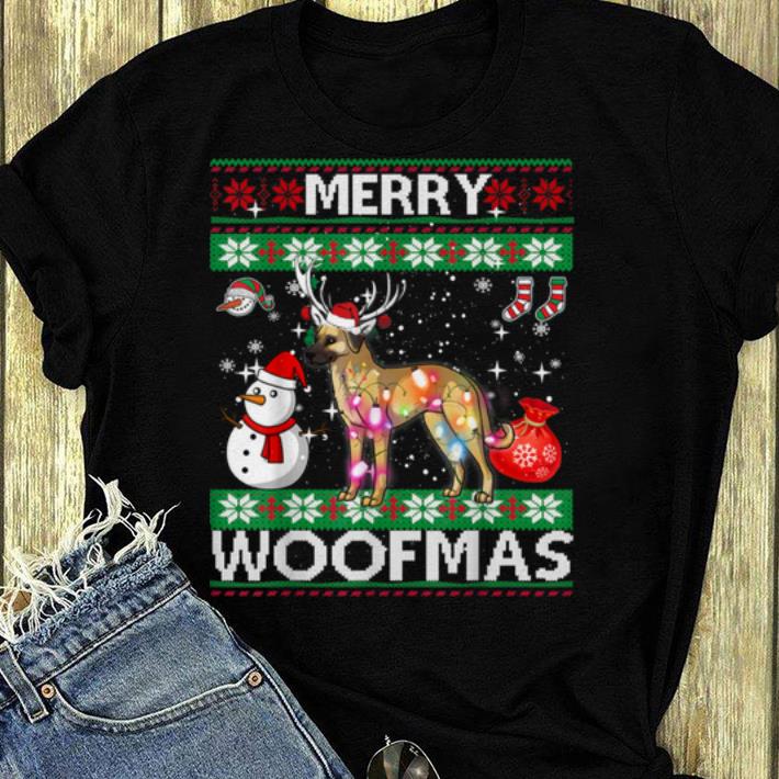 Official Anatolian Shepherd Merry Woofmas Christmas shirt