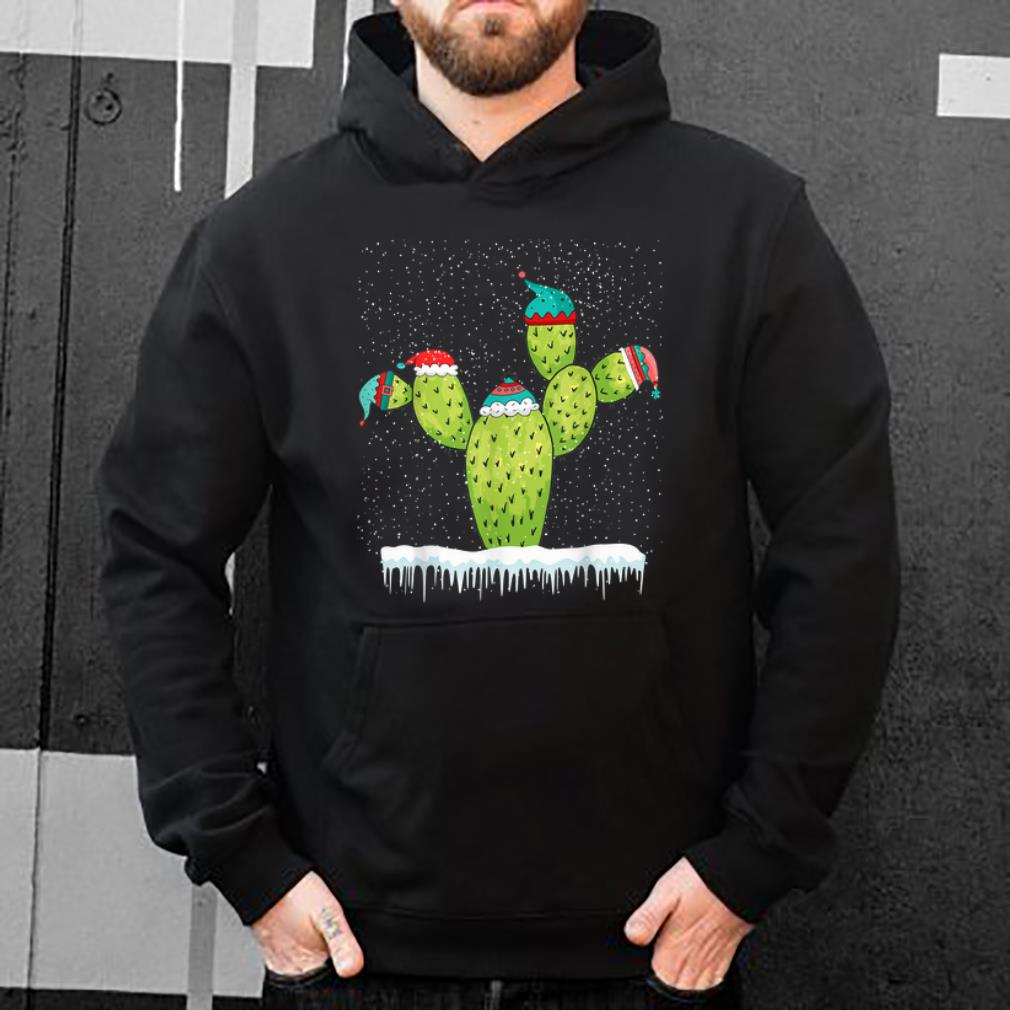 Official Cactus Christmas snow Santa Hat - Cactus Lovers Gift sweater