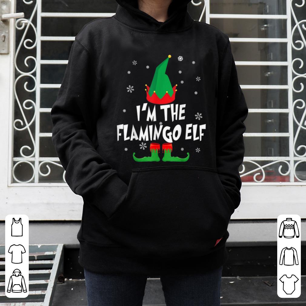 Official I'm The Flamingo Elf Funny Flamingo Lover Christmas Gifts shirt
