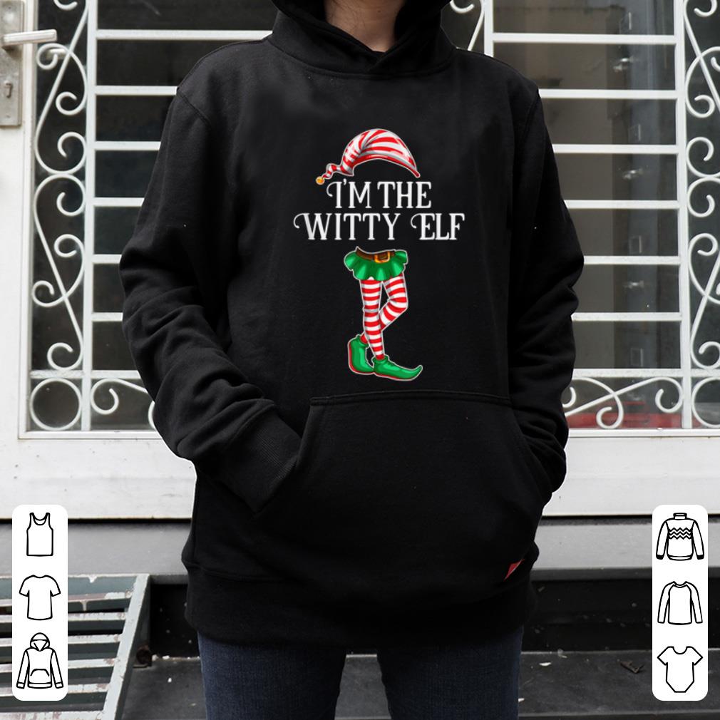 Official I'm the Witty Elf Christmas Matching Family Group Gift shirt