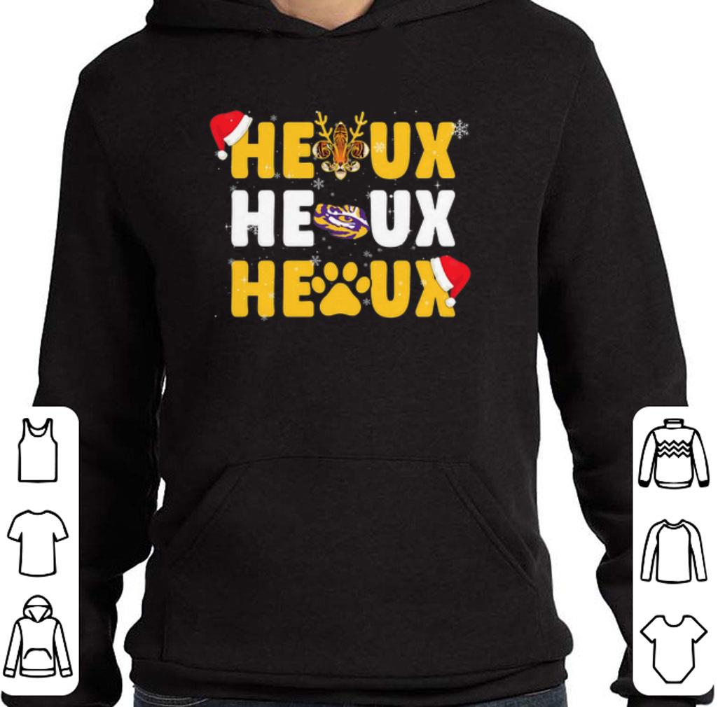 Official LSU Tigers Heaux Heaux Heaux Christmas shirt 5 Official LSU Tigers Heaux Heaux Heaux Christmas shirt