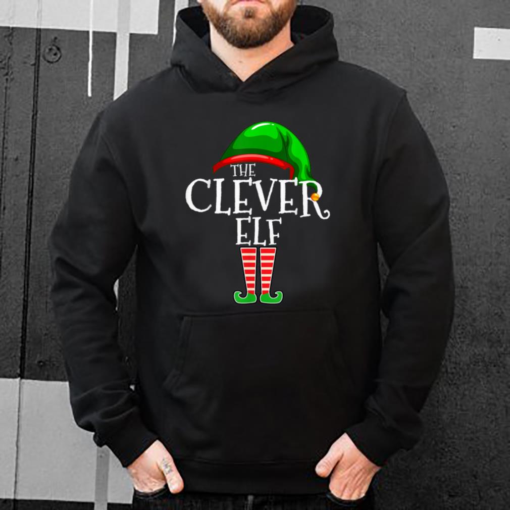 Official The Clever Elf Family Matching Group Christmas Gift Smart sweater
