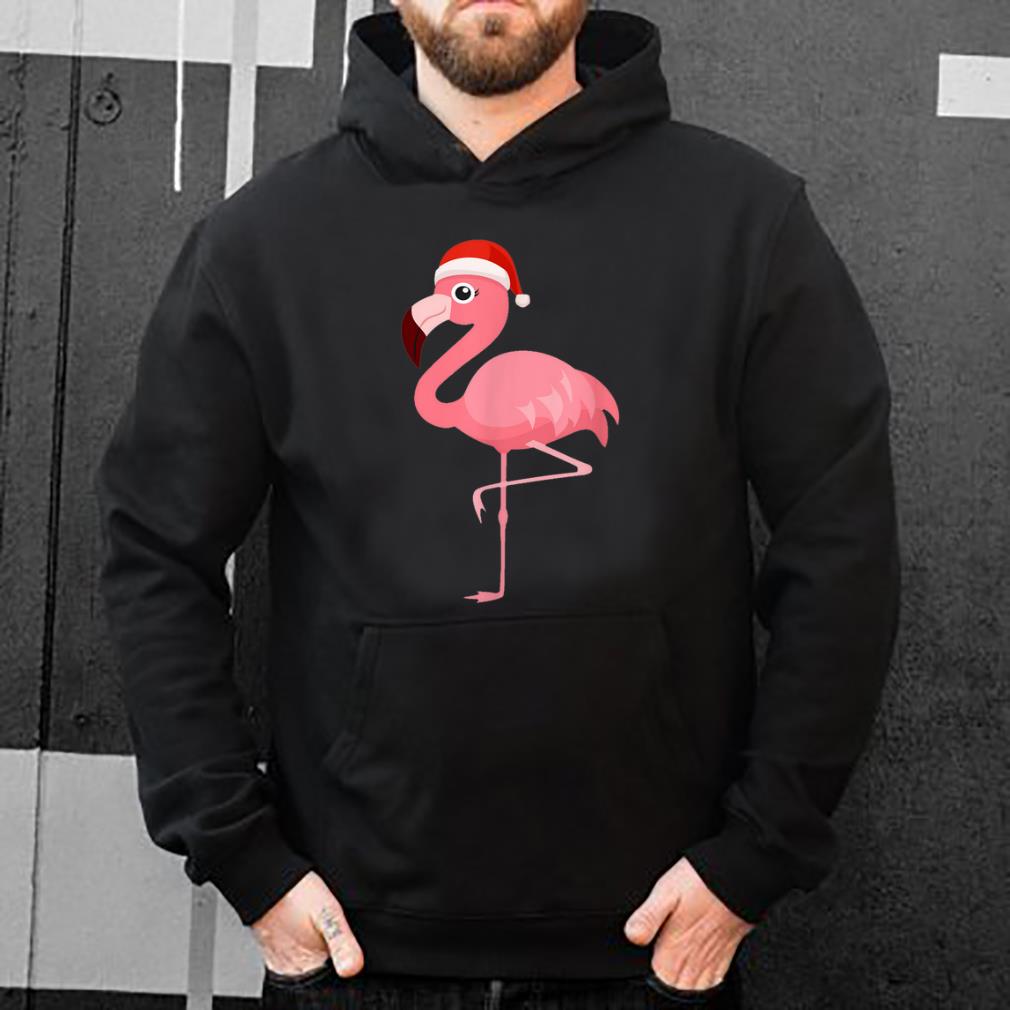 Official pink flamingo Christmas in July Summer For men women sweater