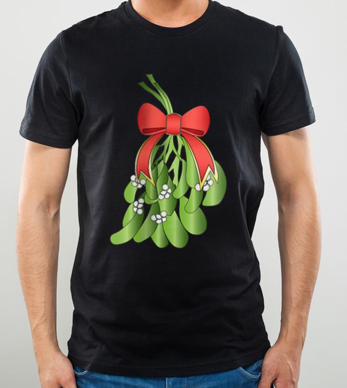 Original MISTLETOE Dirty Santa Xmas Funny Adult Humor Ugly Gift shirt