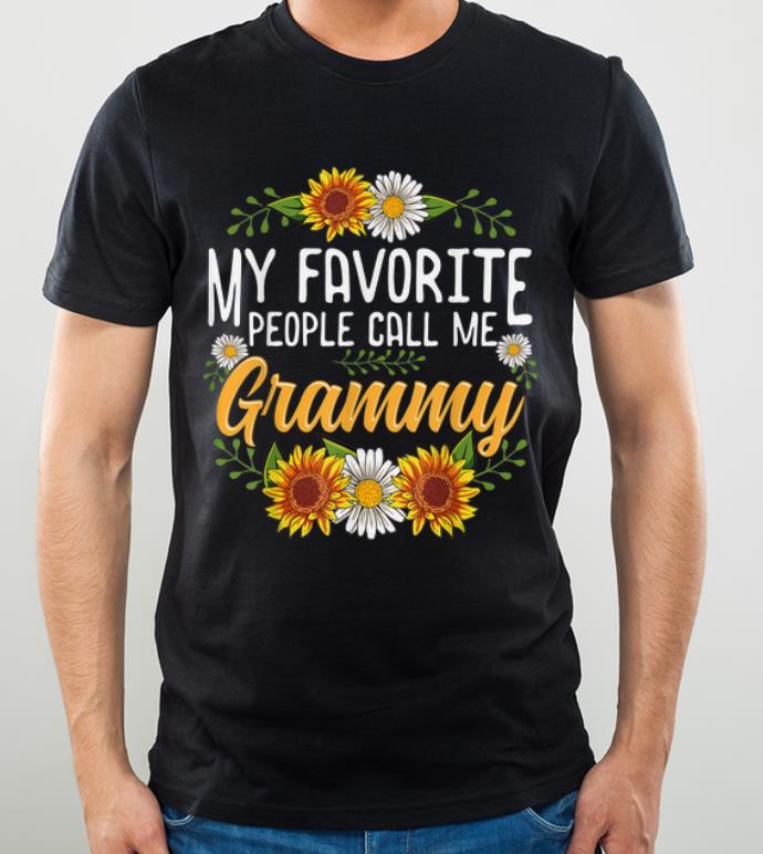 Original My Favorite People Call Me Grammy Thanksgiving Gifts shirt