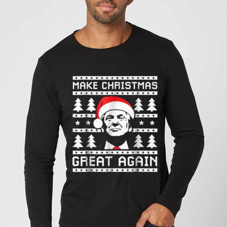 Premium Make Christmas Great Again Trump shirt