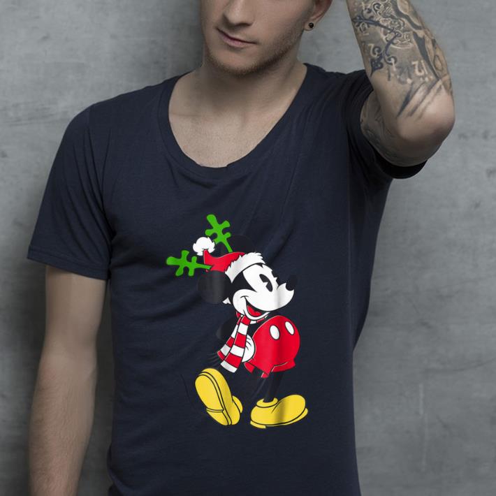 Pretty Disney Mickey Mouse Christmas Antler shirt