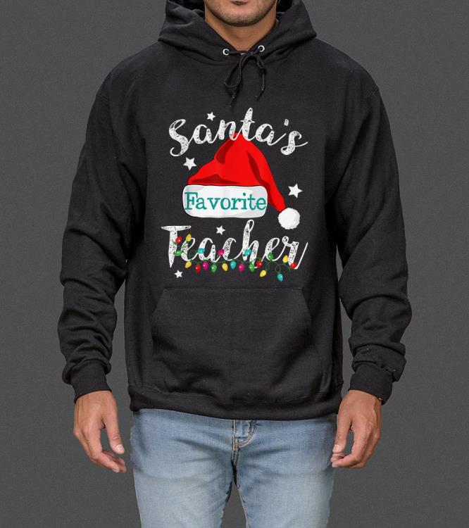 Santa's Favorite Teacher Christmas sweater