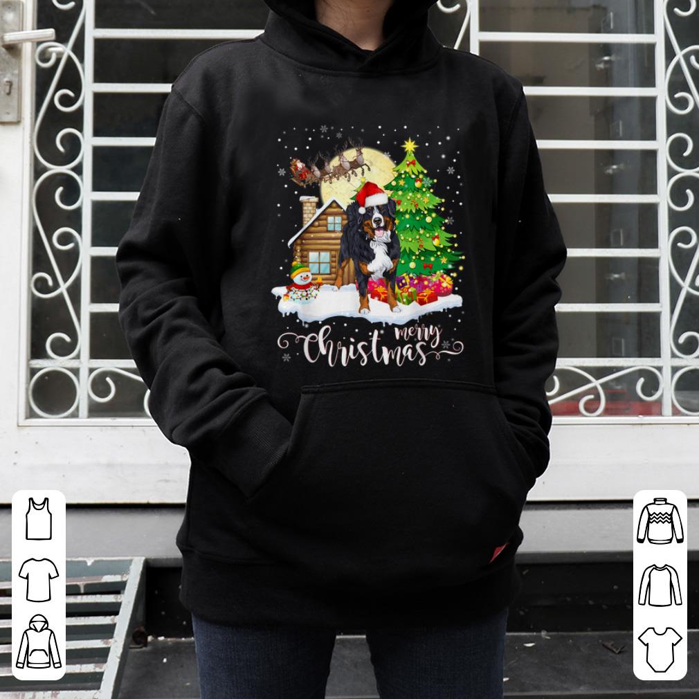 Top Bernese Mountain Dog Merry Christmas Dog Lover Gift shirt