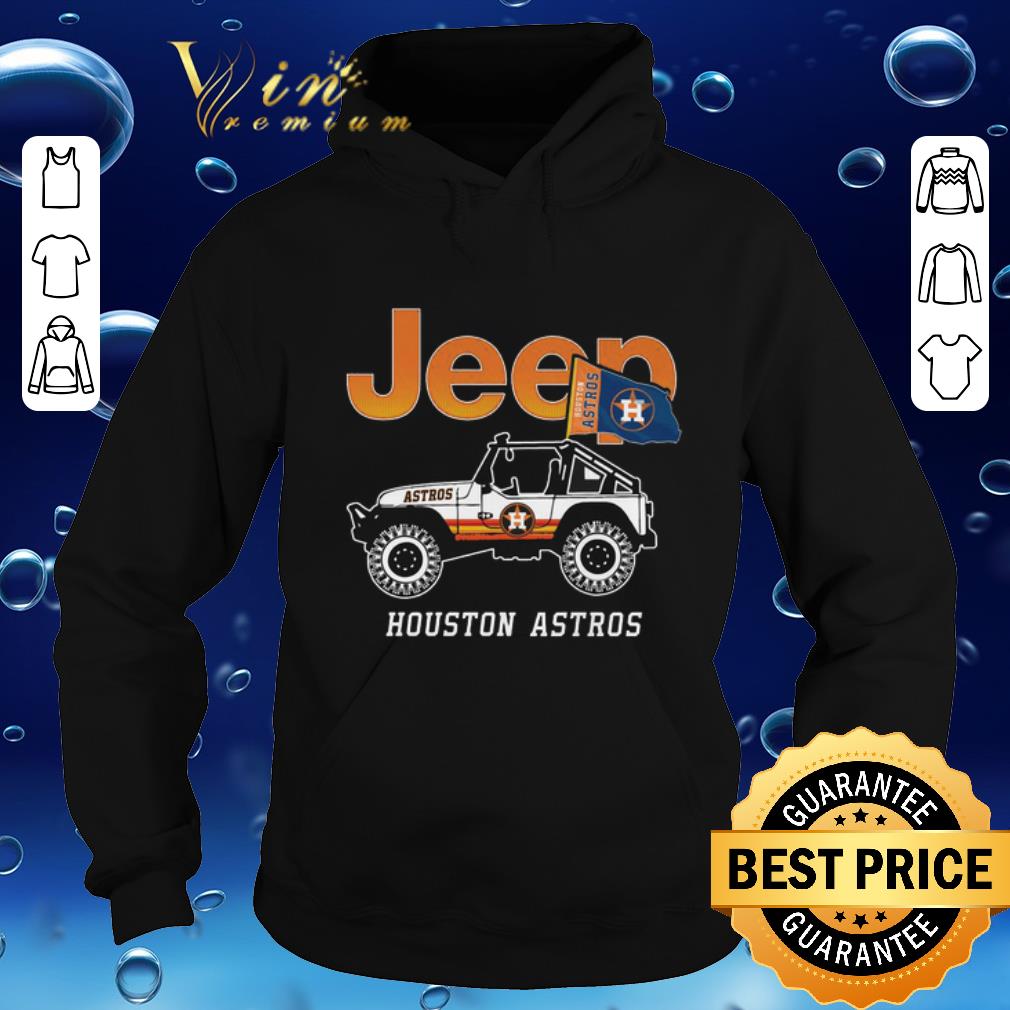 Top Houston Astros flag Jeep shirt