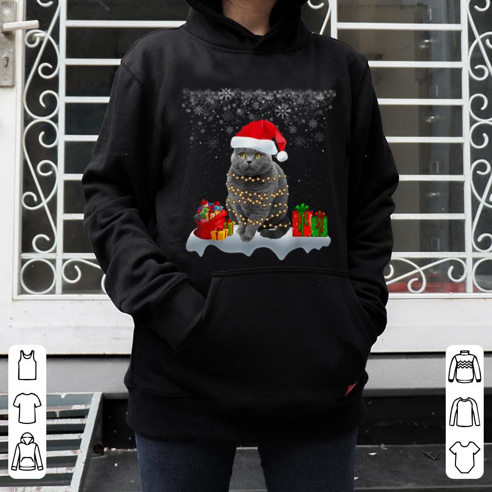 Top Lovely Cat Christmas Gift Ugly Christmas Sweater Xmas Style shirt