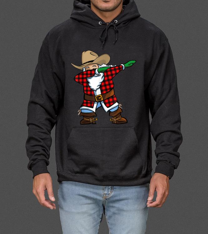 Great Santa Cowboy Christmas Dabbing sweater