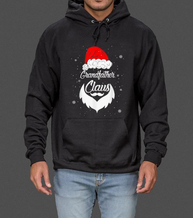 Hot Funny Christmas Grandfather Santa Hat Matching Family Xmas sweater