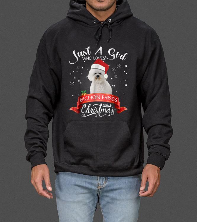 Hot Just A Girl Who Loves Bichon Frises & Christmas Gift sweater