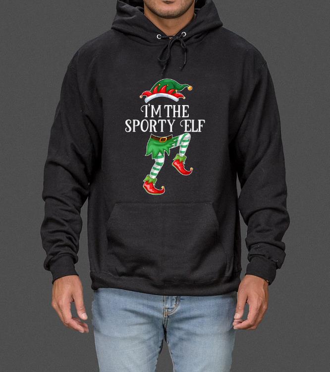 I'm the Sporty Elf Christmas Matching Family Group Gift sweater