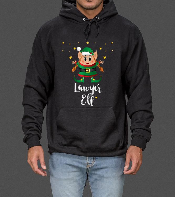 Nice Lawyer Women Elf Matching Family Group Elves Christmas sweater