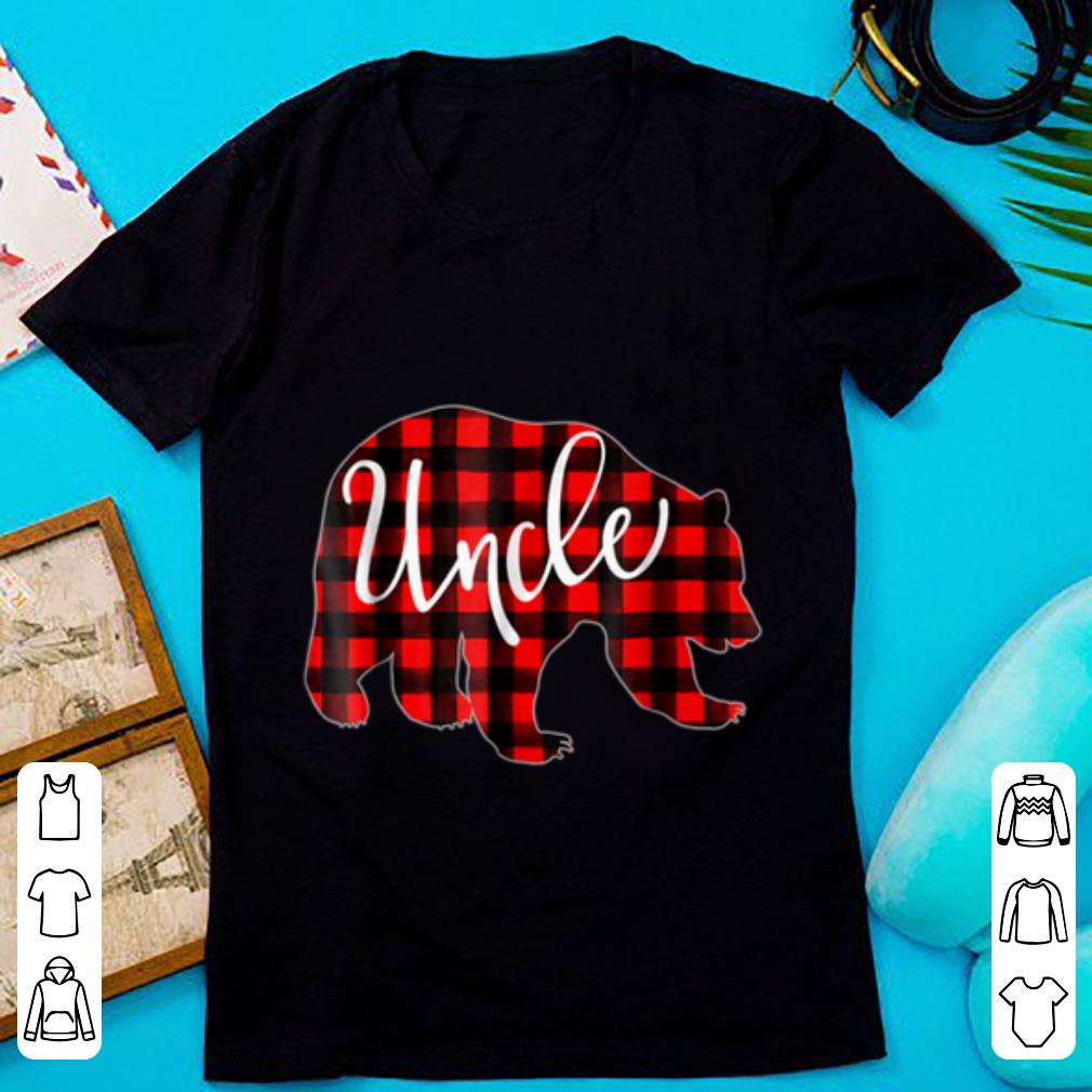 Nice Mens Red Plaid Uncle Bear Matching Pajama Family Buffalo sweater Nice Mens Red Plaid Uncle Bear Matching Pajama Family Buffalo sweater 1