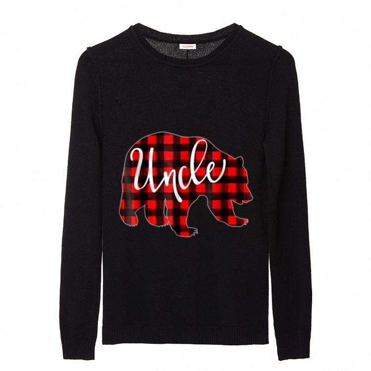Nice Mens Red Plaid Uncle Bear Matching Pajama Family Buffalo sweater 1 Nice Mens Red Plaid Uncle Bear Matching Pajama Family Buffalo sweater 2