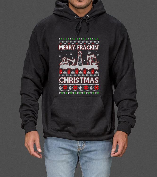 Nice Oilfield Merry Fracking Christmas Ugly sweater