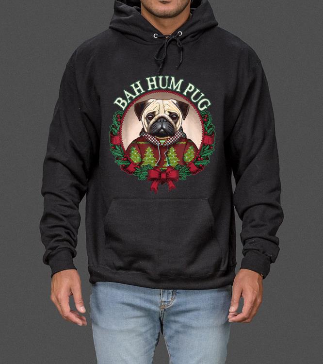 Official Bah Hum Pug Funny Christmas Pun for Pug Lovers sweater