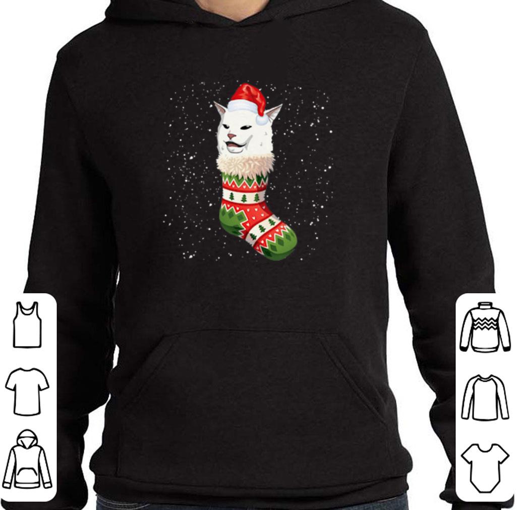 Official Christmas socks Woman Yelling Cat Meme shirt 5 Official Christmas socks Woman Yelling Cat Meme shirt