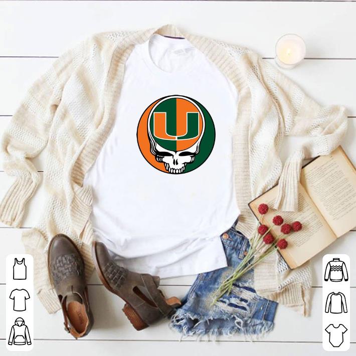 Official Miami Hurricanes mashup Grateful Dead shirt