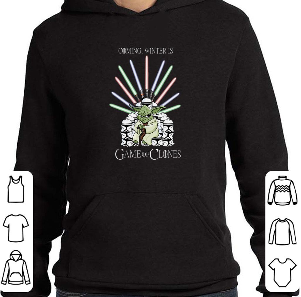 Official Yoda coming winter is Game Of Clones GOT shirt 5 Official Yoda coming winter is Game Of Clones GOT shirt