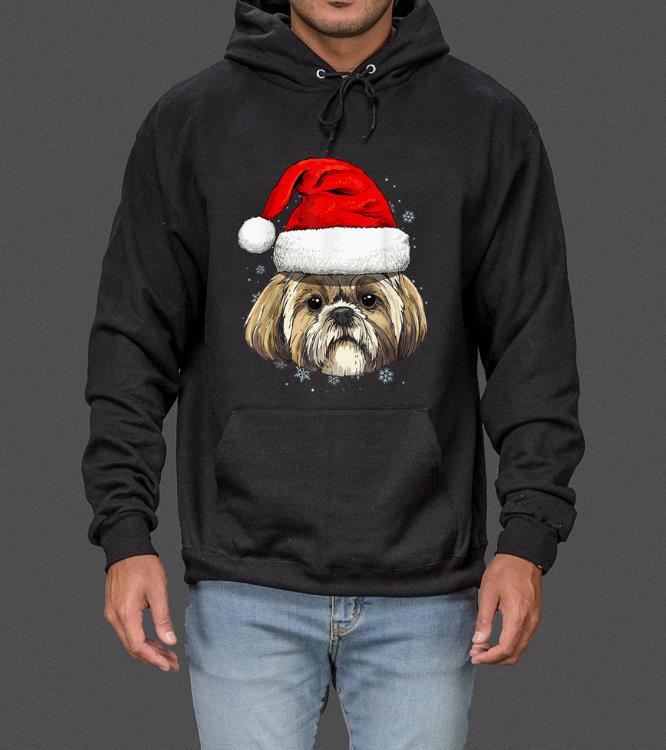 Original Shih Tzu Santa Hat Christmas Boys Girls Xmas Gift sweater