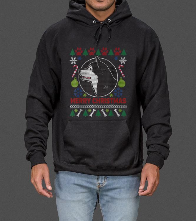 Pretty Alaskan Malamute Dog Breed Ugly Christmas Style sweater