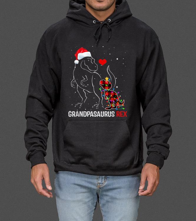 Pretty Grandpasaurus Red Plaid Christmas Pajama Matching Family sweater