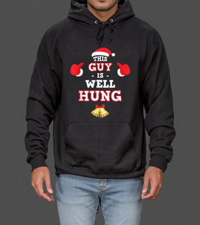 This Guy Is Well Hung Funny Christmas Tree Balls Santa Claus sweater