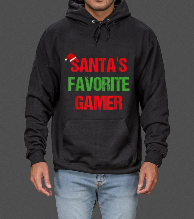 Top Santas Favorite Gamer Funny Ugly Christmas Gift sweater
