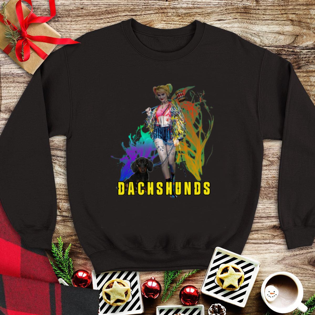 Awesome Harley Quinn Dachshund shirt