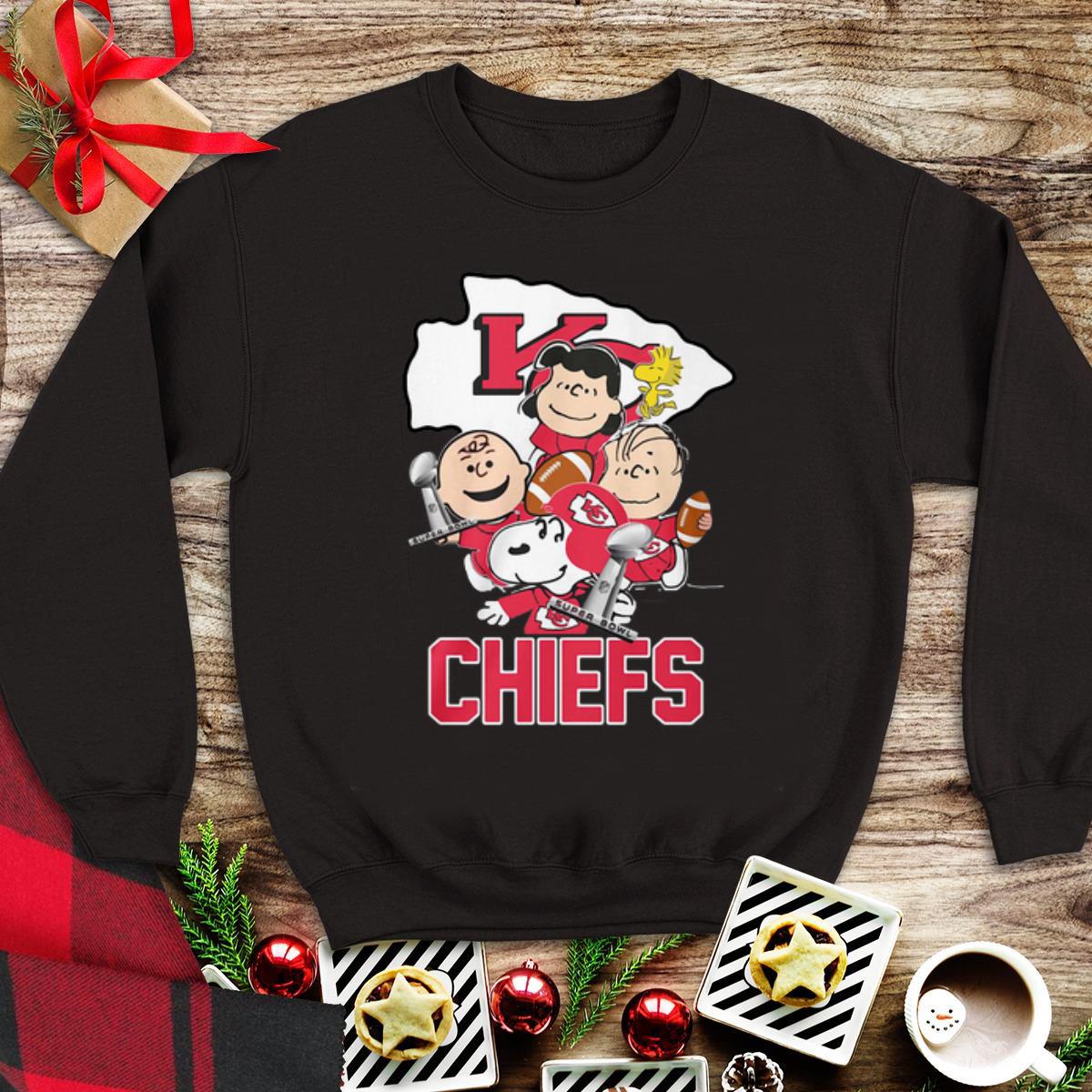 Awesome Kansas City Chiefs Peanuts Characters shirt