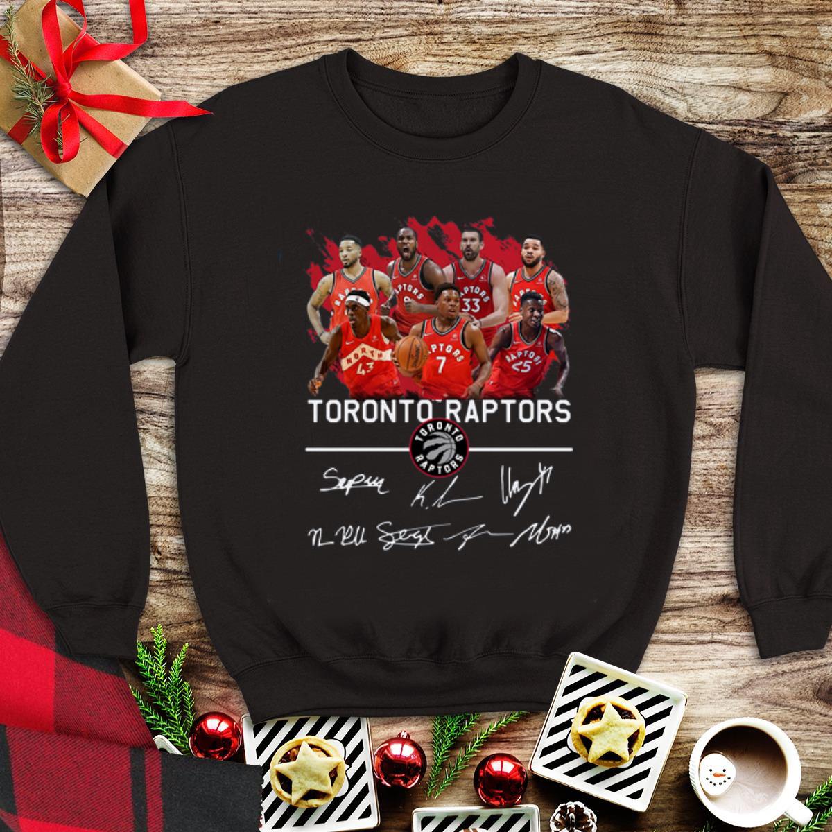 Awesome Toronto Raptors Players Signatures shirt