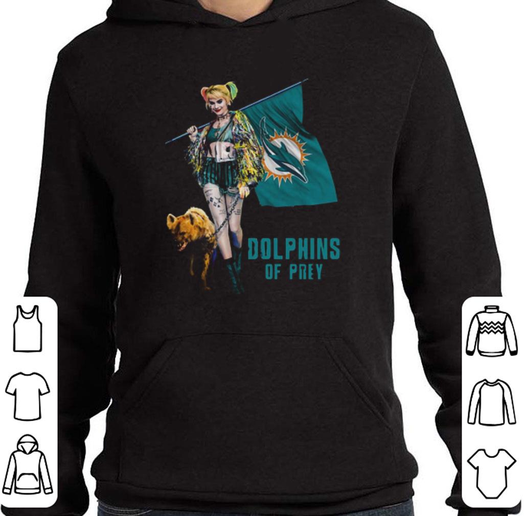Funny Harley Quinn Mashup Miami Dolphins Of Prey shirt 5 Funny Harley Quinn Mashup Miami Dolphins Of Prey shirt