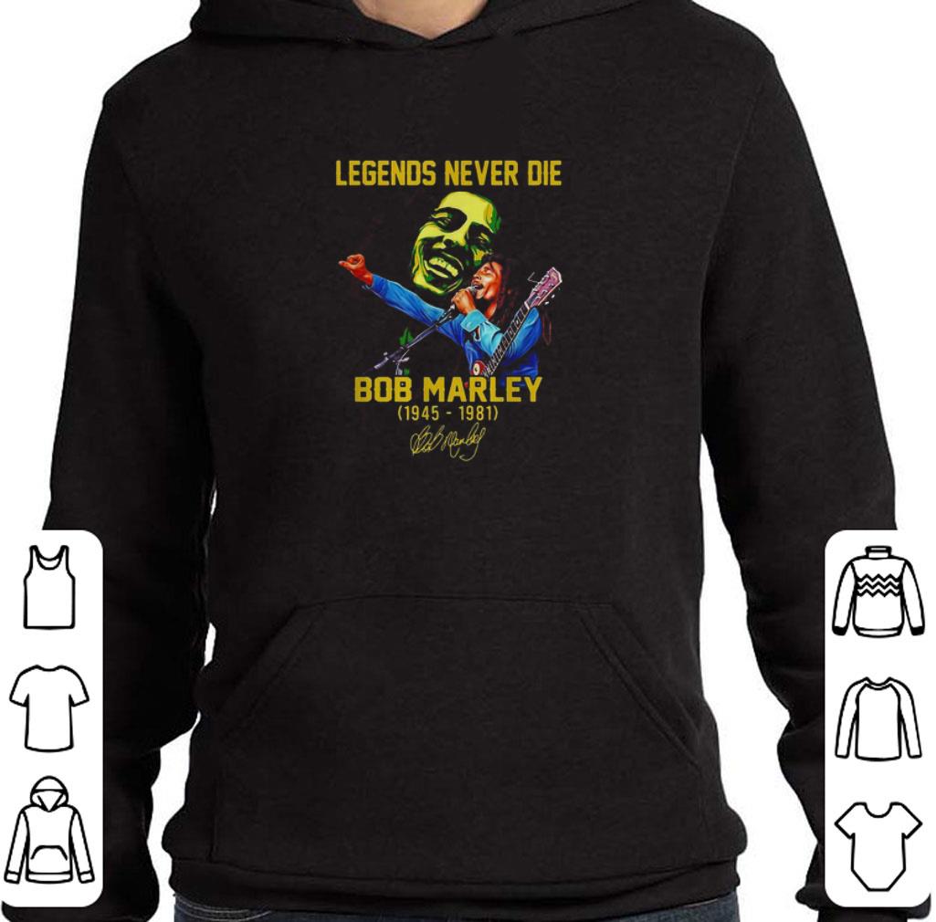 Funny Legends never die Bob Marley 1945 1981 signature shirt 5 Funny Legends never die Bob Marley 1945 1981 signature shirt