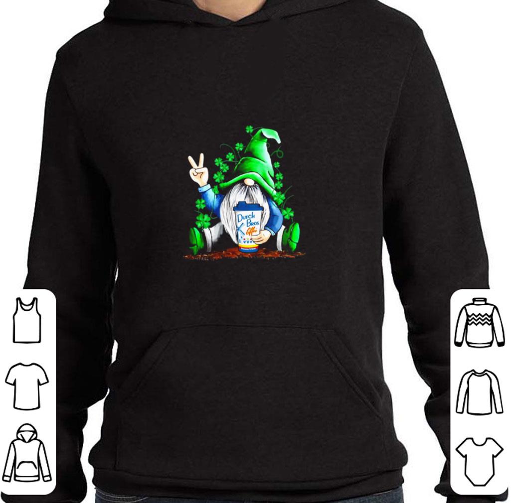 Premium Gnome hug Dutch Bros Coffee Irish St. Patrick’s day shirt