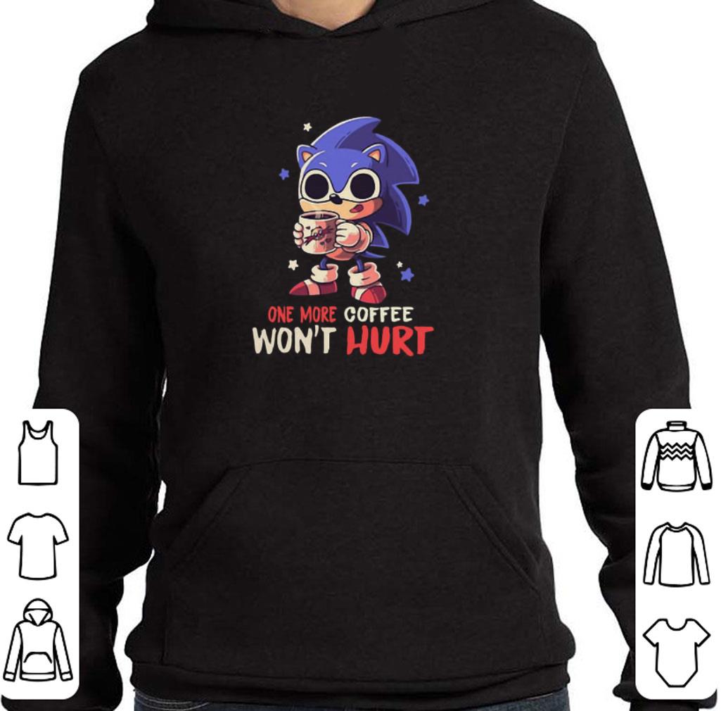 Premium Sonic one more coffee won't hurt shirt 5 Premium Sonic one more coffee won't hurt shirt