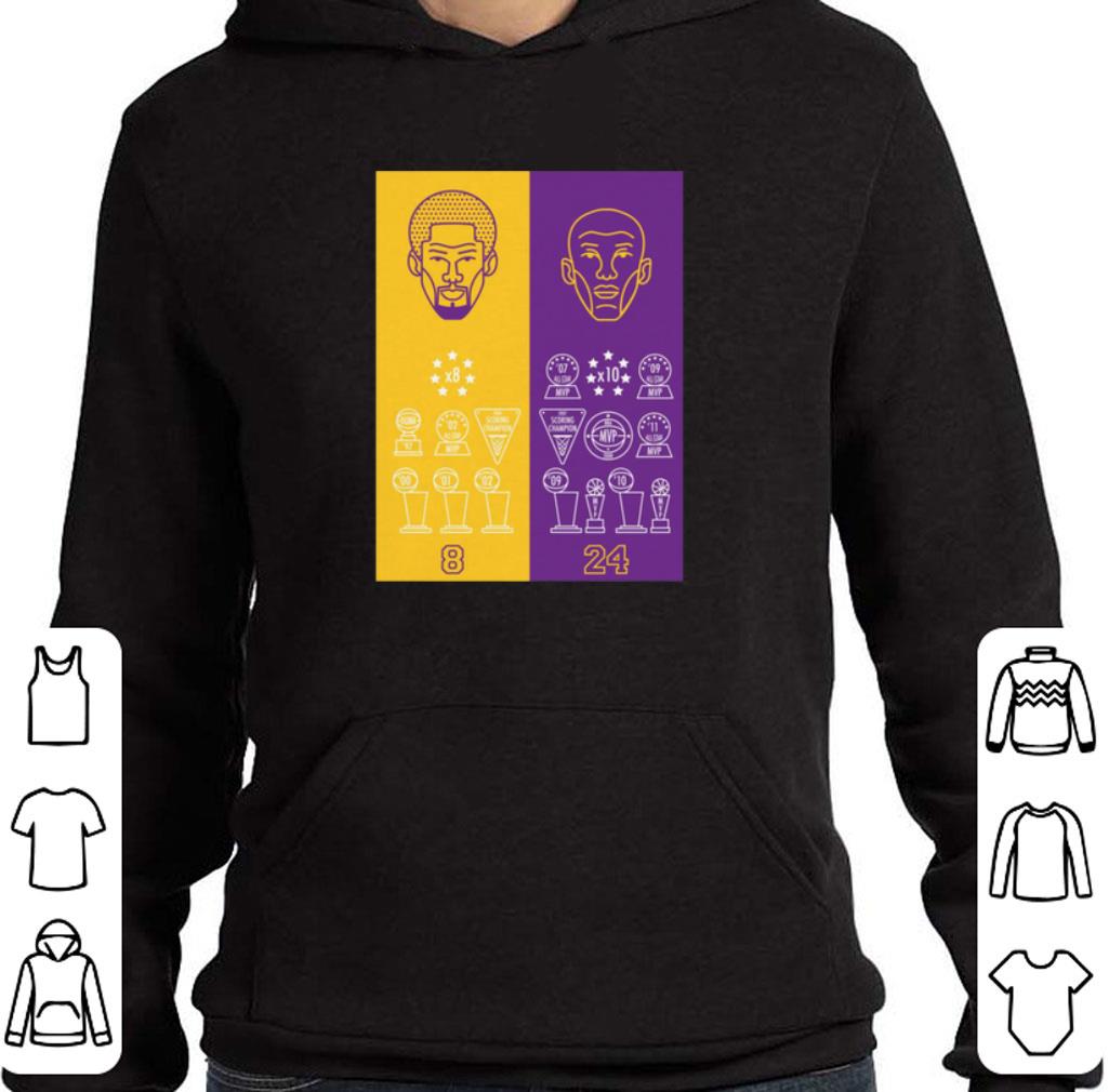 Top 8 24 Kobe Bryant Title Collection Trophies Championship shirt 5 Top 8 24 Kobe Bryant Title Collection Trophies Championship shirt