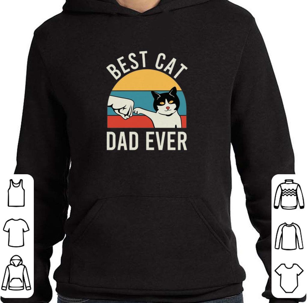 Funny Fist bump best cat dad ever vintage shirt 5 Funny Fist bump best cat dad ever vintage shirt