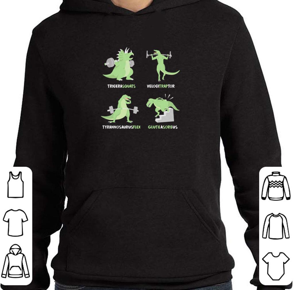 Original Dinosaur Tricerasquats Velocitraptor Tyrannsaurusflex Glutesareus shirt 5 Original Dinosaur Tricerasquats Velocitraptor Tyrannsaurusflex Glutesareus shirt