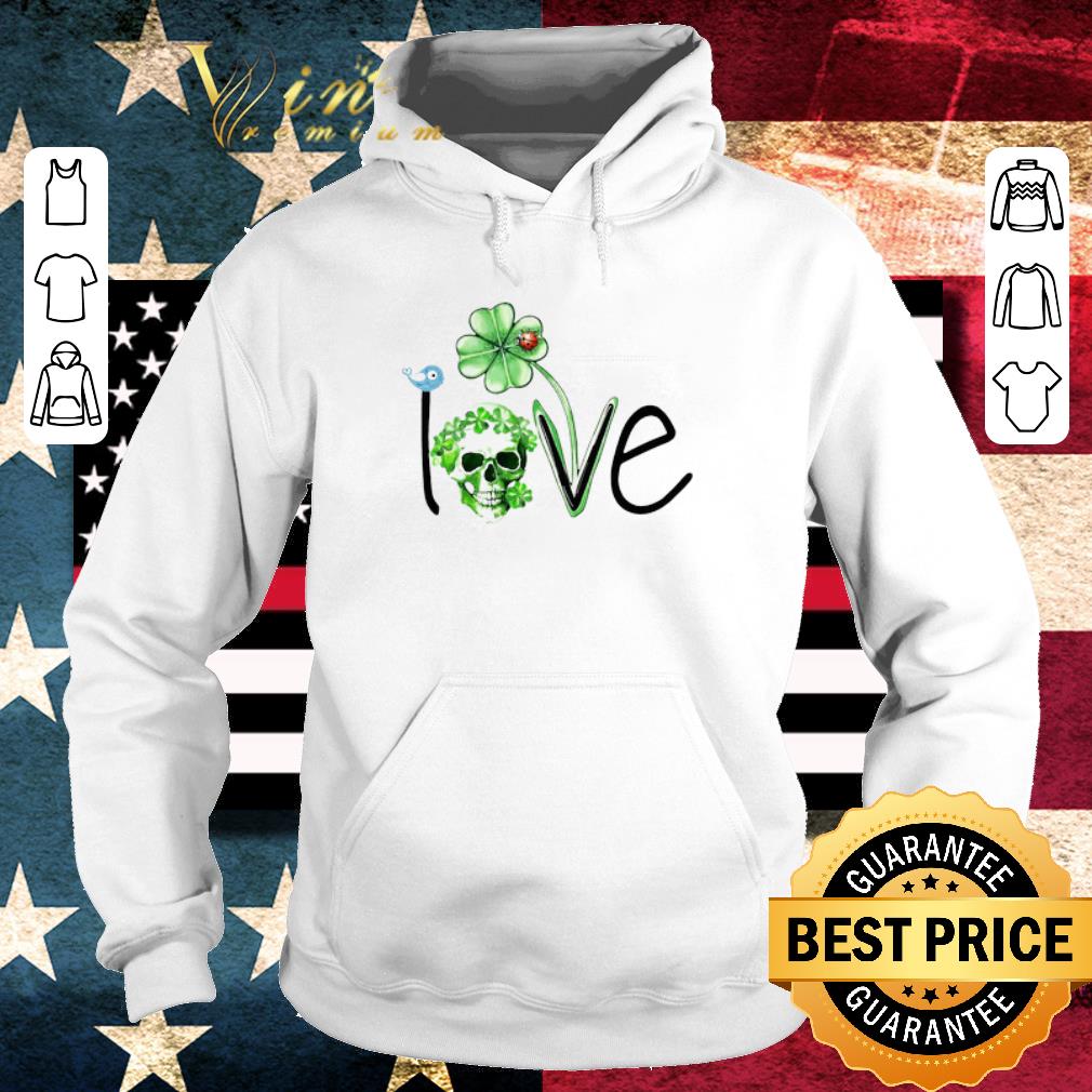 Original Love Skull Shamrock St Patricks day shirt