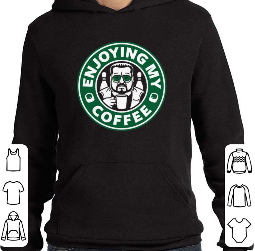 Pretty Walter Sobchak Enjoying my coffee Starbucks logo shirt