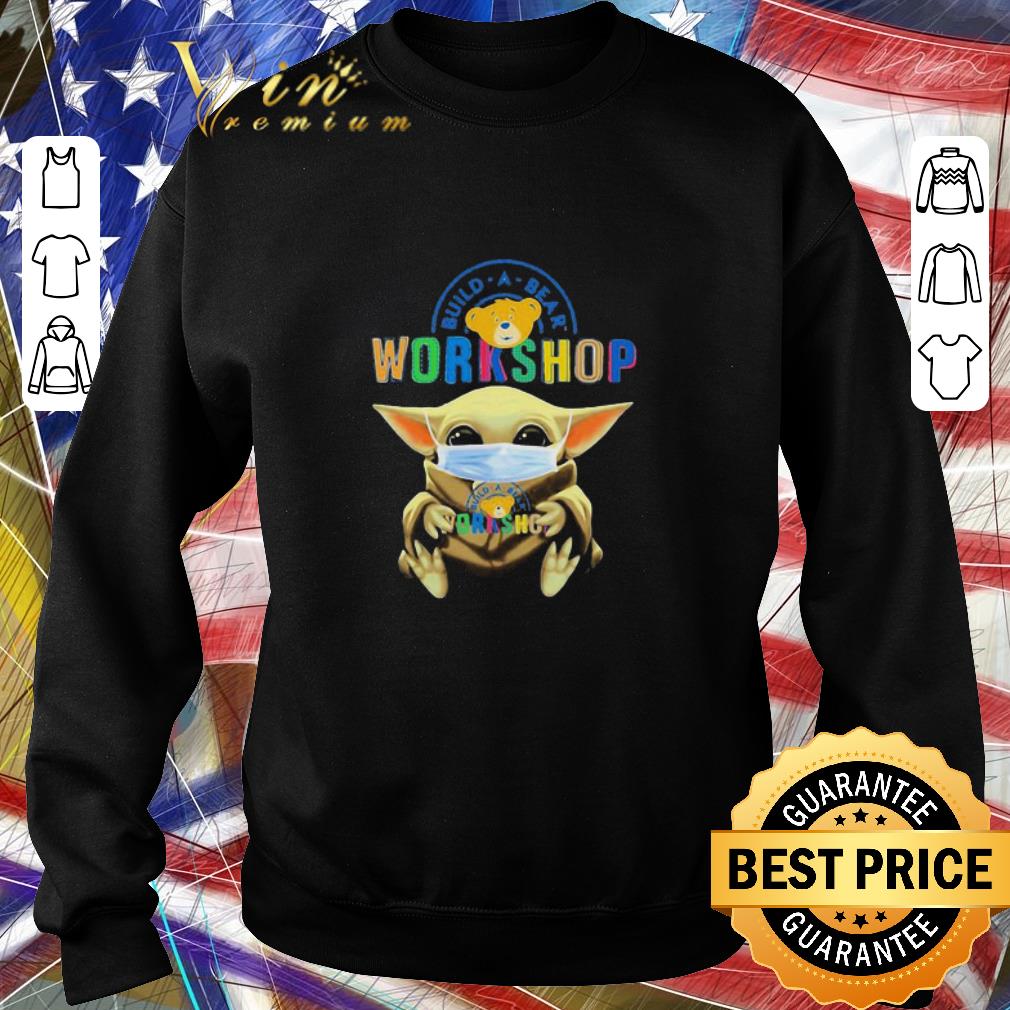 Premium Baby Yoda mask Build-A-Bear Workshop Coronavirus shirt