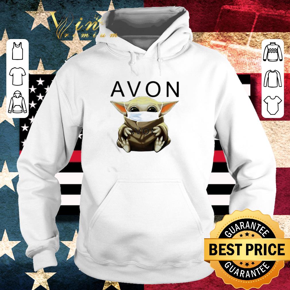 Funny Baby Yoda mask Avon Coronavirus shirt
