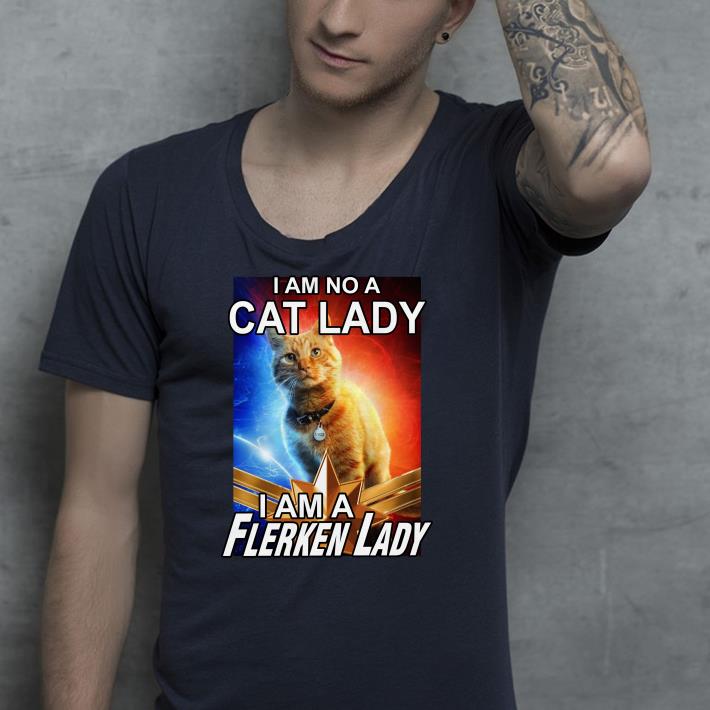 I am not a cat lady I am a Flerken lady Marvel shirt